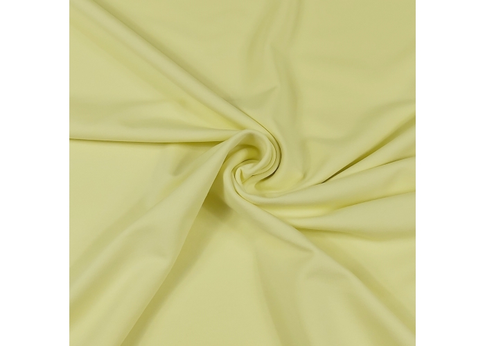 DZIANINA SINGIEL JERSEY - PASTELOWY ŻÓŁTY - 200g/m²/180cm